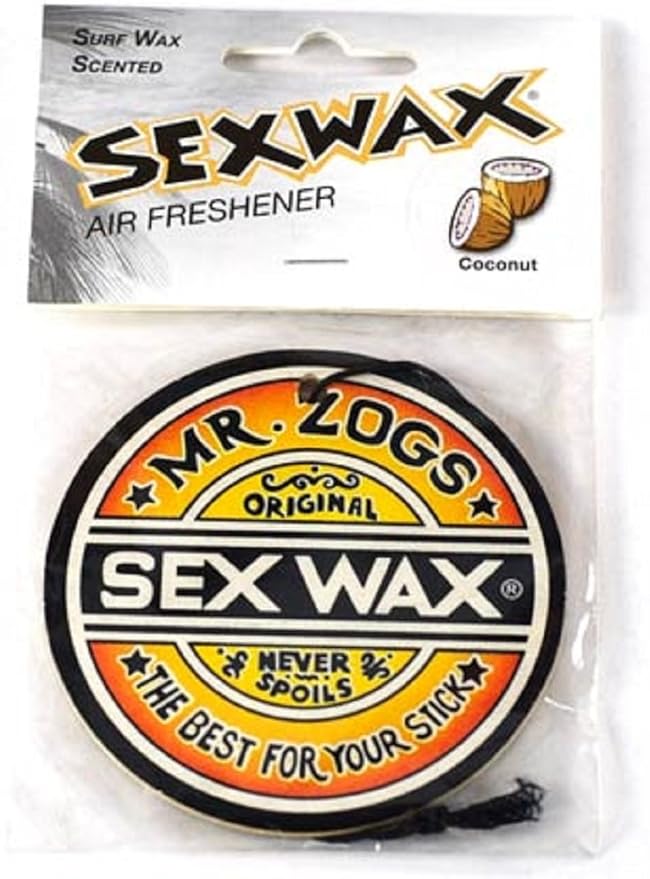 Sex Wax Air Freshener (Single, Coconut)