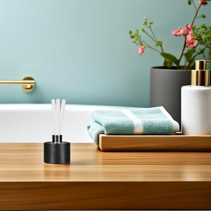 Aromatherapy Diffuser Sticks 4.84In Absorbent Cotton Wicks Essential Oil Aroma Rods for Home Fragrance Meditation Events Bathroom Use