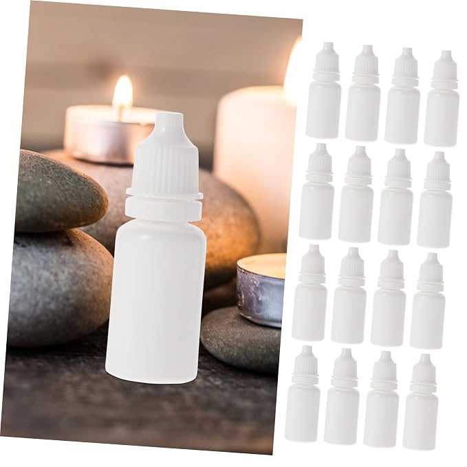 MERRYHAPY 50pcs Essential Oil Dispensers Portable Drops Bottles for Travel for Storing Oils Fragrances and Liquids for Daily Use and Sharing