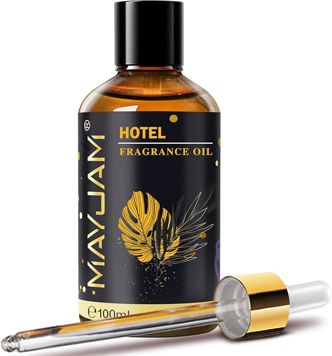 Hotel Fragrance Oil Essential Oil, MAYJAM 3.38FL.OZ Hotel Oil Scents for Diffusers for Home, Long Lasting Scented Oils for Soap Candle Making - 100ML