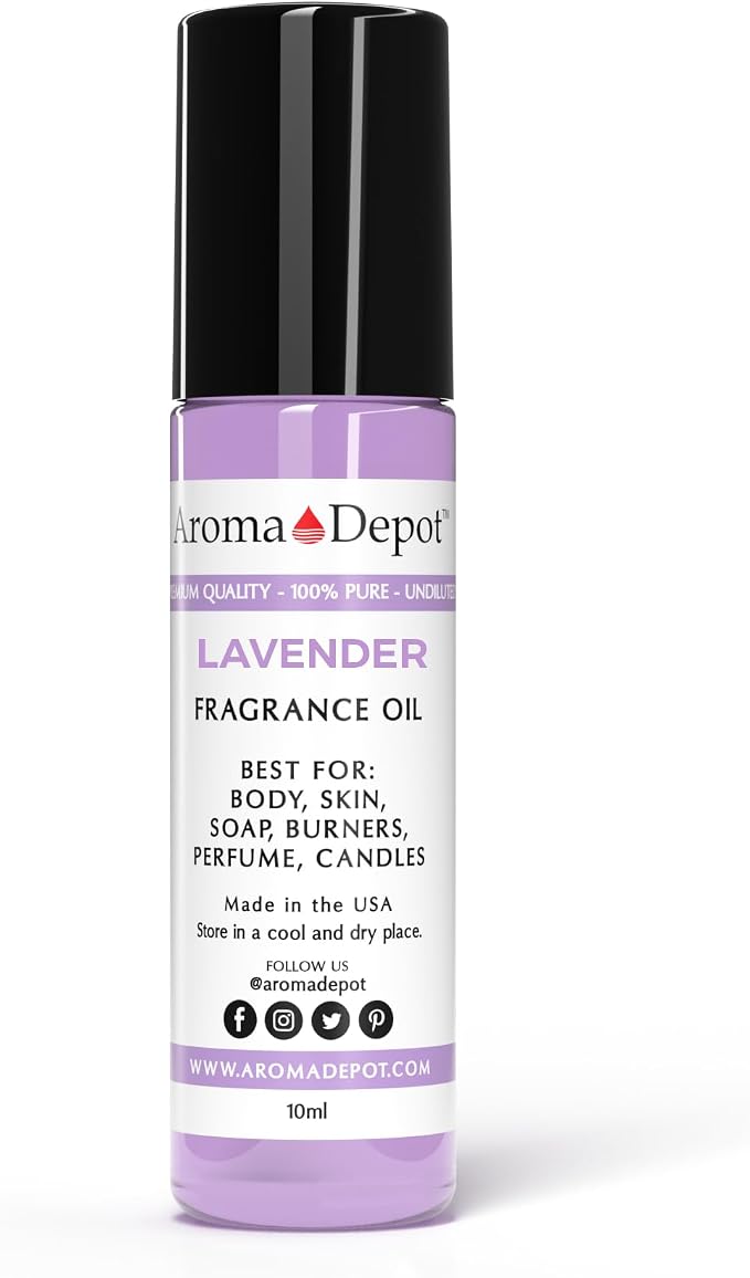 Lavender 10ml. / .033 fl. oz. Roll-On Perfume I Skin Oil I Our Interpretation Premium Quality I Uncut I Fragrance Oil I Skin Safe I Add Aroma to Your DIY Projects