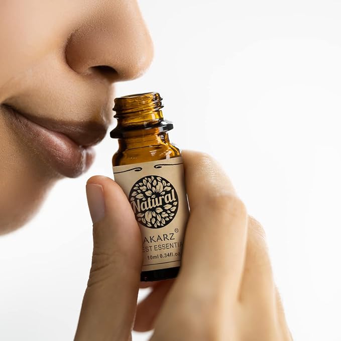 AKARZ Clary Sage Essential Oil Natural Organic Pure Premium Therapeutic Clary Sage Oils for Skin Body Hair Care, Diffuser, Candle,Soap,Making, DIY,Massage Aroma 0.34 Fl Oz (10ml)