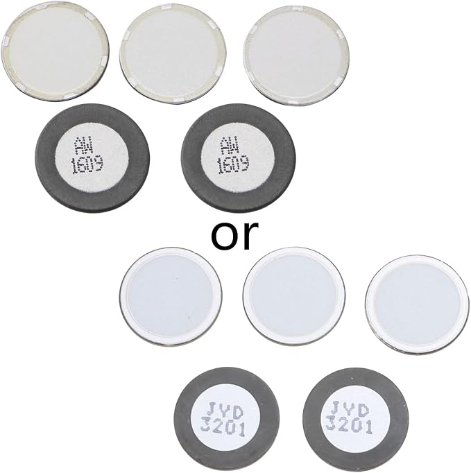 5-Pack 16mm Ultrasonic Ceramic Disc, Replacement Atomizer Plate for Humidifier Fogger, Mist Maker, Durable Repair Part for Humidifiers & Diffusers