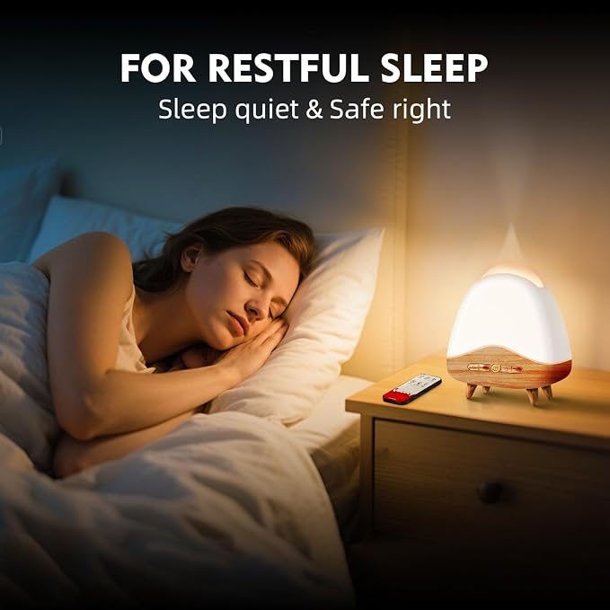 Night Light Essential Oil Diffuser with Flame, 300ML Ultrasonic Aroma Diffuser, 7 Color Lights with Remote Control, Cool Mist, Timed Mist, Auto Shut-Off for Home, Bedroom, Hotel, Office, Yoga (White)