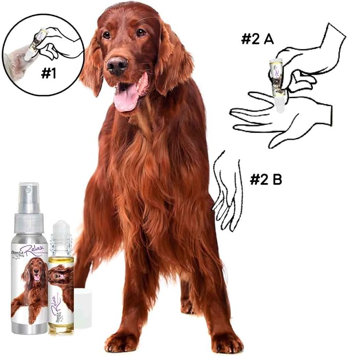 The Blissful Dog Irish Setter Relax Dog Aromatherapy, 0.45-Ounce Roll-On