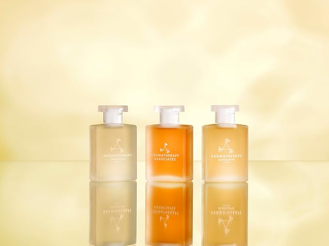 Aromatherapy Associates Deep Relax Bath and Shower Oil – Natural Hydrating Oil with 3 Essential Oils to Relax Mind, Body, and Promote Sleep (1.86 oz)