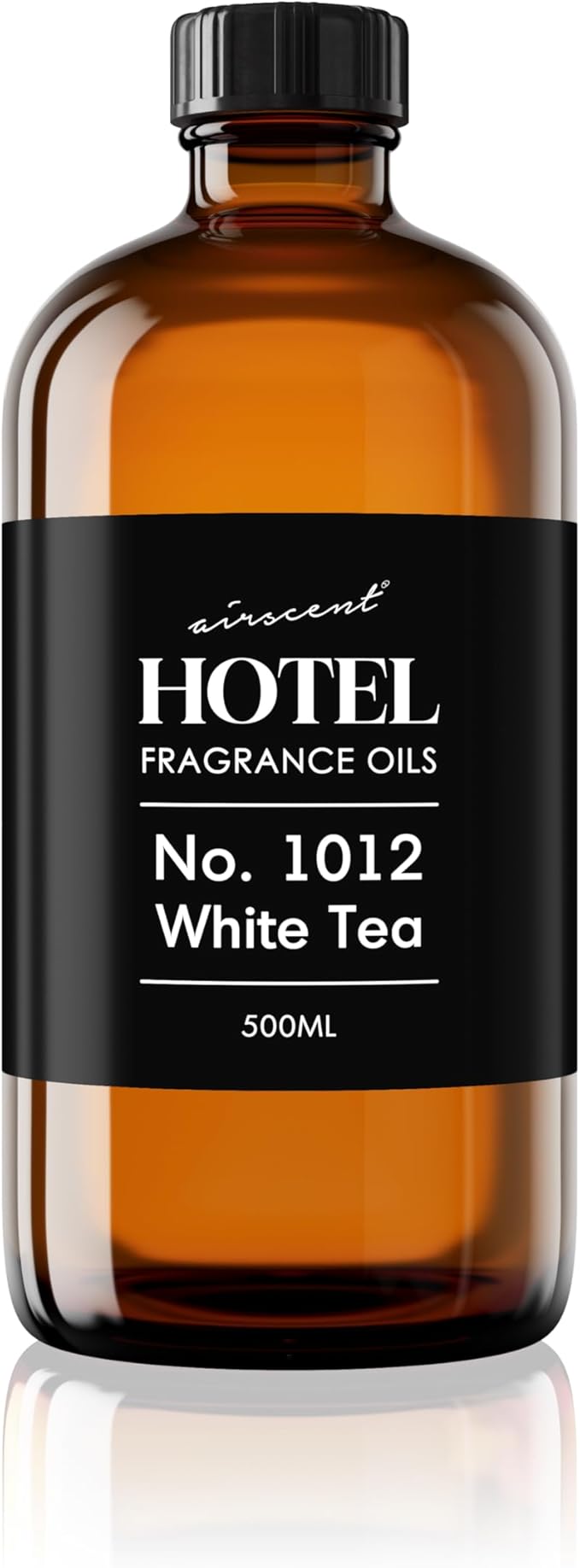 AirScent Hotel Diffuser Oil No. 1012 Inspired by The Renowned White Tea Hotel Scent - Premium Fragrance Oil for Ultrasonic and Waterless Diffusers and Crafting - 500 mL, 16.9 fl oz Bottle