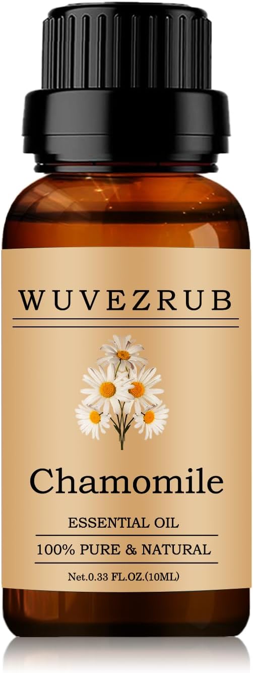 Chamomile Essential Oil 10ML - 100% Pure and Natural for Aromatherapy Diffuser - 0.33 Fl Oz