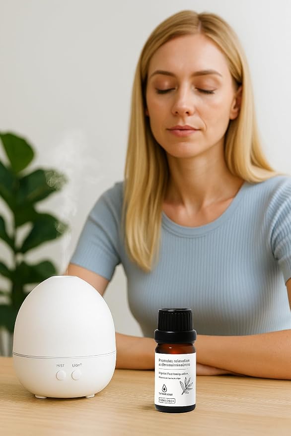 Relax & Sleep Essential Oil Set, 6 Pack Calming Aromatherapy Blends for Diffuser, Stress Relief & Nighttime Wellness, Ideal Gift (10ml)