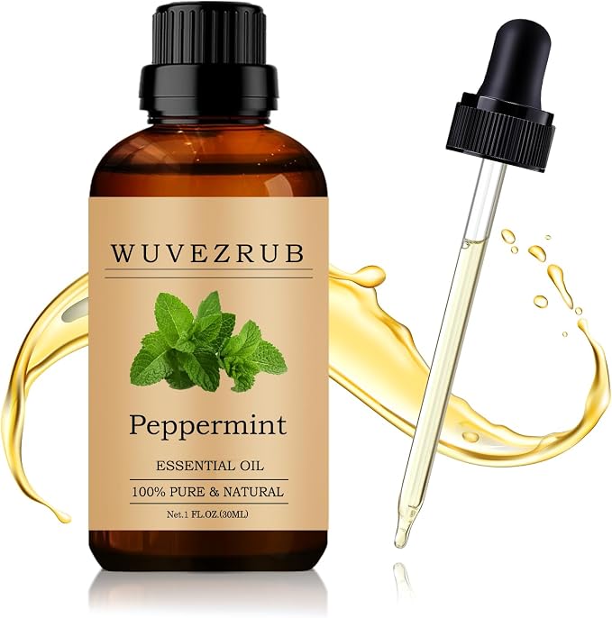 Peppermint Essential Oil 30ML - 100% Pure and Natural Oils for Aromatherapy Diffuser - 1 Fl Oz/Peppermint