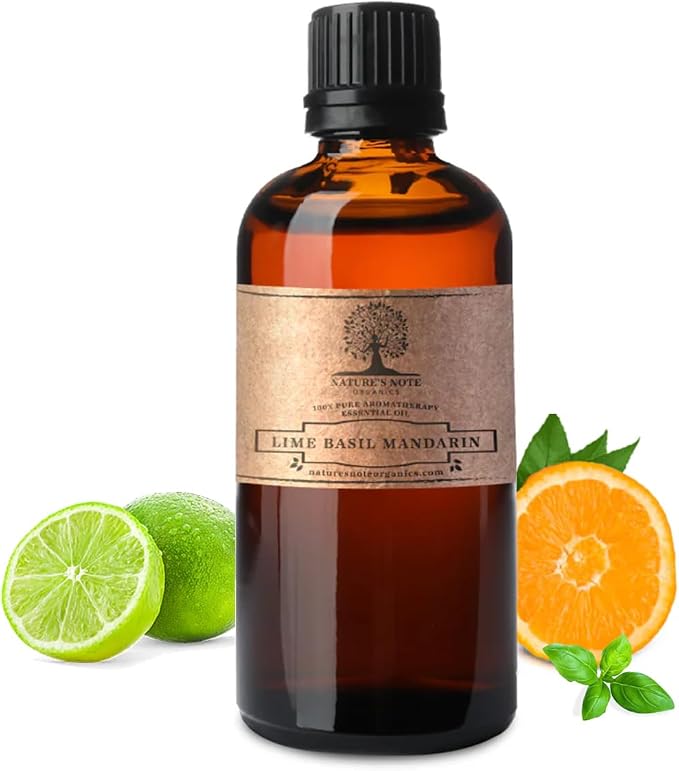 Lime Basil Mandarin - 100% Pure Aromatherapy Grade Essential oil by Nature's Note Organics