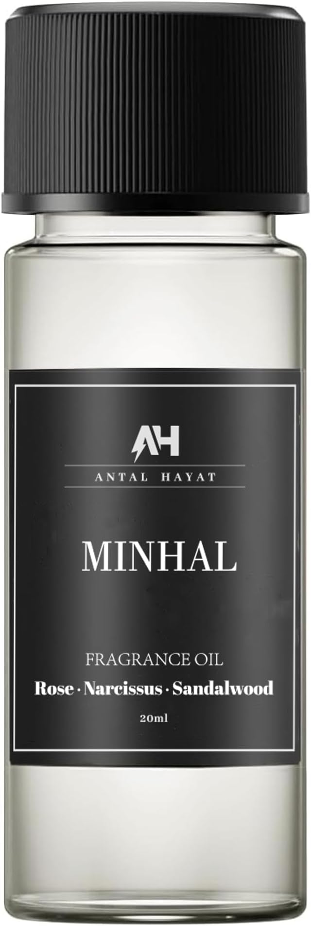 Hotel Diffuser Oil Minhal 20ml - Inspired by Iris de Nuit Eau de Parfum - Notes of Rose, Narcissus, Sandalwood - Home Luxury Scents Refill - Premium Fragrance Oil for Ultrasonic & Waterless Diffuser