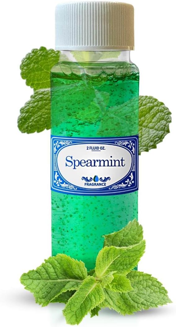 Cleaning Concentrated 2.0 Fl Oz Fragrances Pack, Spearmint, Pine, Fresh Linen & Eucalyptus, for Use in Water Vacuums Like Hyla, Rainbow, Diffusers, Aromatherapy, Not Made by Rexair or Rainbow