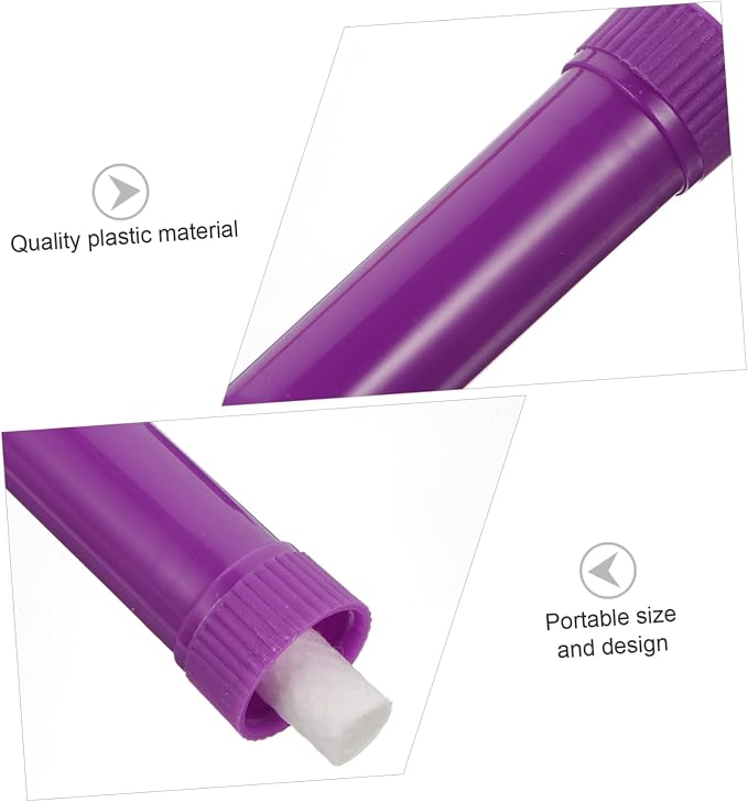 NOLITOY 30pcs Reusable Aromatherapy Tubes Essential Oil Filters for Intake Breathing