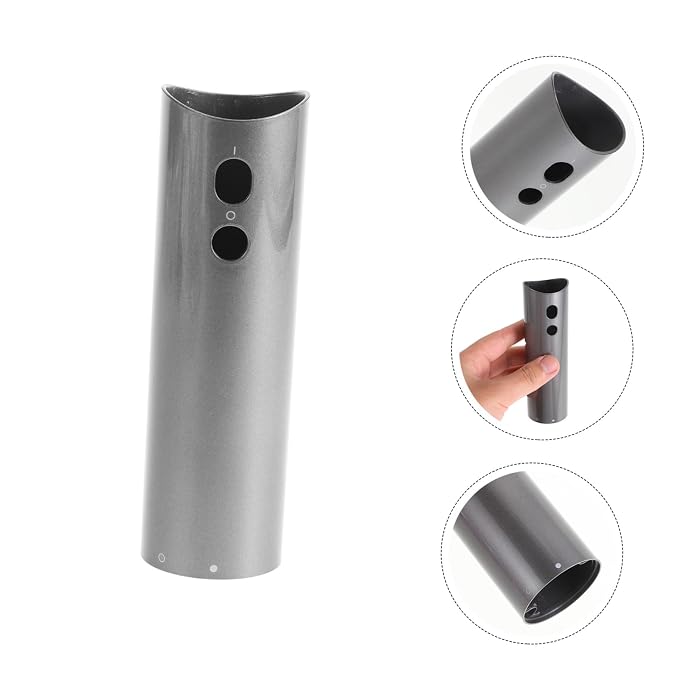 Hair Dryer Handle Sleeve Replacement Part Ergonomic Grip for Easy Use Quick DIY Repair Compatible with Dyson Hair Dryer Silver