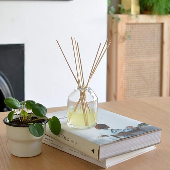 HOSSIAN 12 Inch Reed Diffuser Sticks,-Diffuser Sticks-Reed Diffuser- Reed Sticks Aroma Diffuser Sticks for Aroma Fragrance(60 PCS)