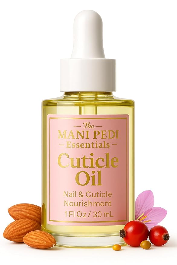 Nourishing Cuticle Oil enriched with Jojoba Oil, Vitamin E & Sweet Almond Oil. Manicurist's Choice for Healthy, Nourished Nails & Cuticles – 1 Fl Oz