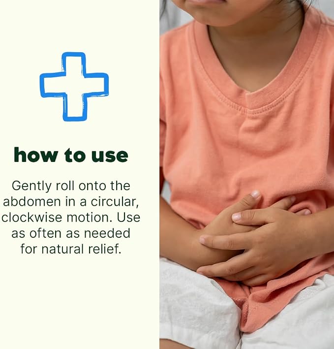 Plant Therapy Tummy All Better Roll-On 30 mL (1 oz) Pre-Diluted and Mess-Free for Easy Application, Supports a Healthy Digestive System, Soothes Stomach Cramps, Great for Travel-Related Queasiness