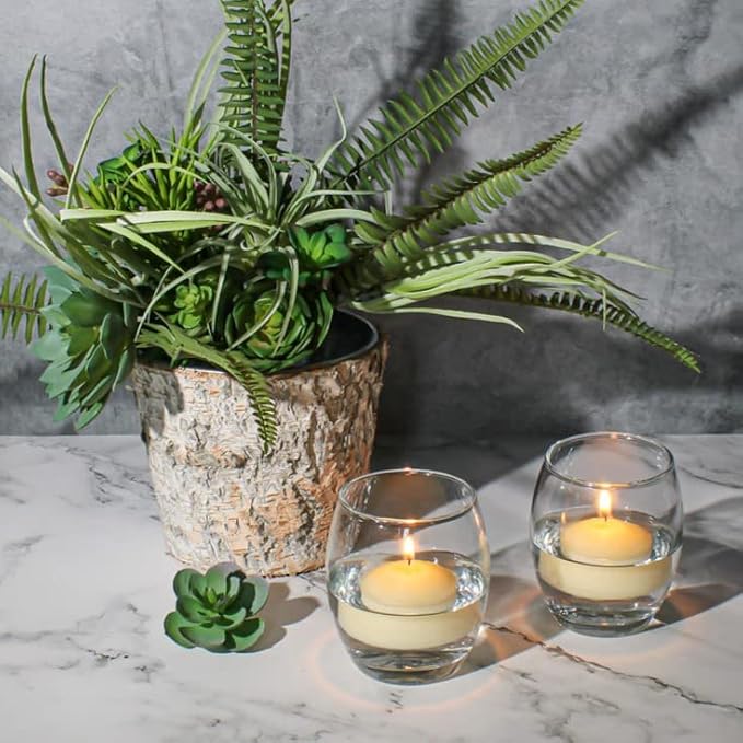 Richland 288 Ivory Floating Candles 2"