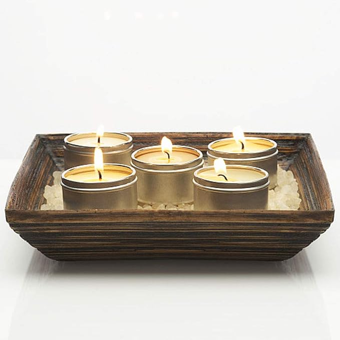 EricX Light Candle Tin 24 Piece, 4 oz, for Candle Making