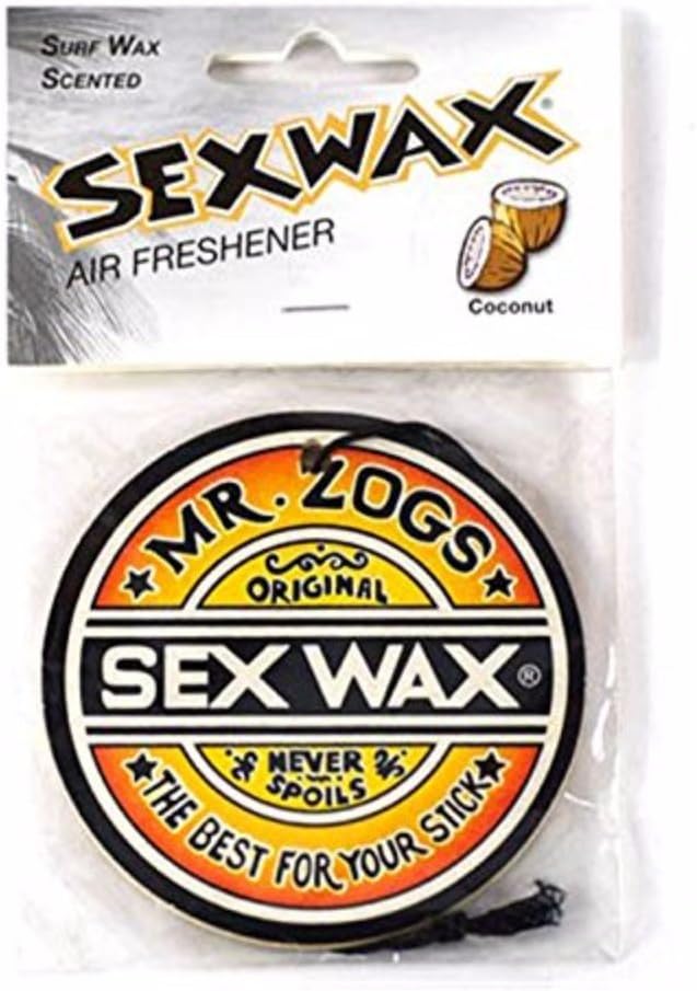 Sex Wax Air Freshener (Single, Coconut)