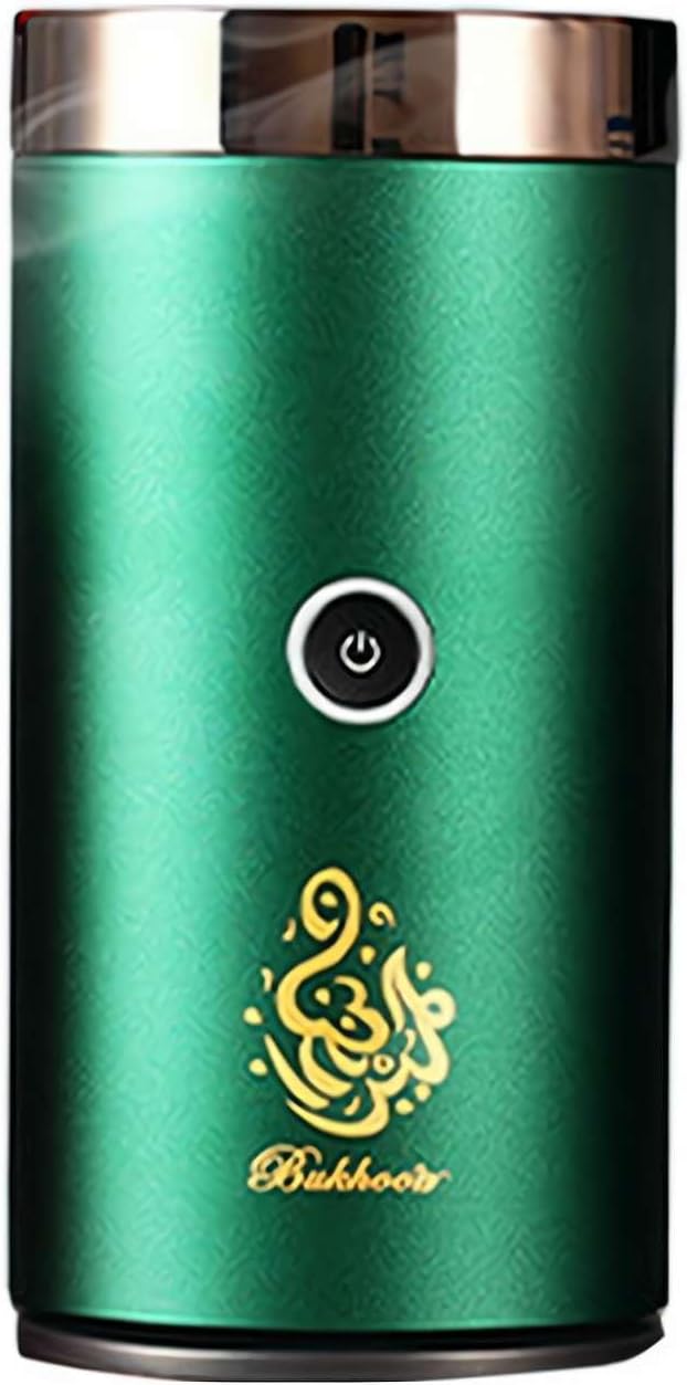 Car Incense Burner Electric Bakhoor Burner, Portable Aluminum Alloy USB Rechargeable Diffuser for Car Home Decor