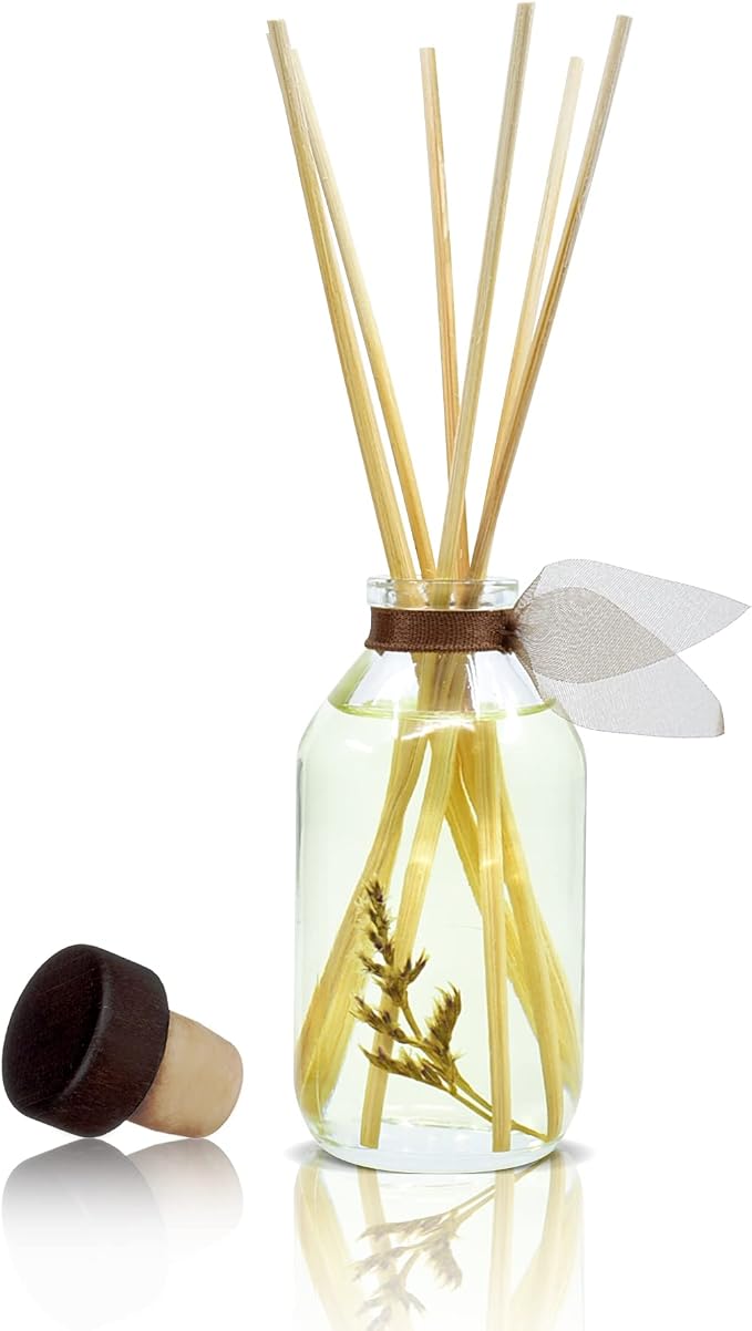 Cashmere Woods Reed Diffuser Set, Luxury Home Fragrance, Room Scent | Woods, lavender, and lilac profile, entryway decor, guest bathroom, living room, home aroma