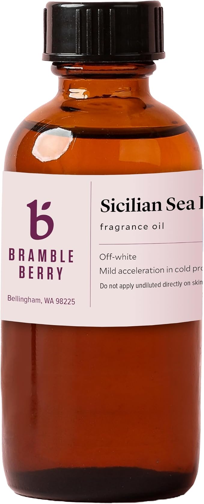 Bramble Berry Sicilian Sea Breeze Fragrance Oil 2 oz | Fresh Coastal Scent for Soap Making, Candles, Diffusers, Bath Bombs & Lotion | Skin Safe, Vegan, Paraben & Phthalate Free