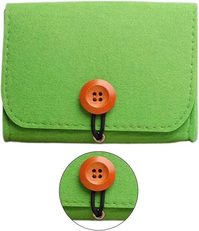 Storage Bag, Portable Storage Bag Felt Case for Essential Oil Bottles Travel Roller Bottle Storage Organizer