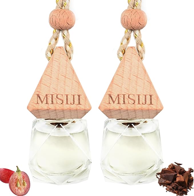 Hanging Car Air Freshener-Sandalwood,Long Lasting Fragrance Car Scents,Car Decorations