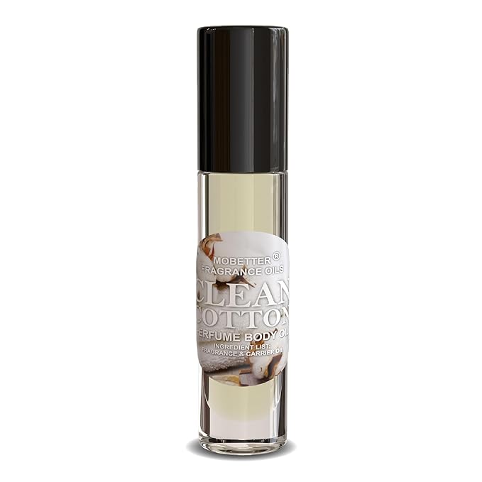 MOBETTER FRAGRANCE OILS Clean Cotton Perfume Body Oil