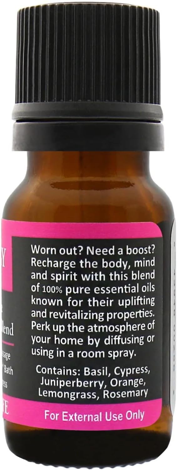 Plantlife Top Blends 6-Pack (Breathe Easy, Calm, Energy, Protect, Relax, and Sleep Tight) Aromatherapy Essential Oil Set - No Additives or Fillers - Made in California 10 ml