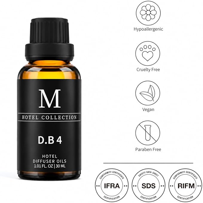 Hotel Collection Diffuser Oil-Dubai,Luxury Essential Oils for Diffuser,Refill & Machines,Bolder Aroma, Longer Lasting 30ML