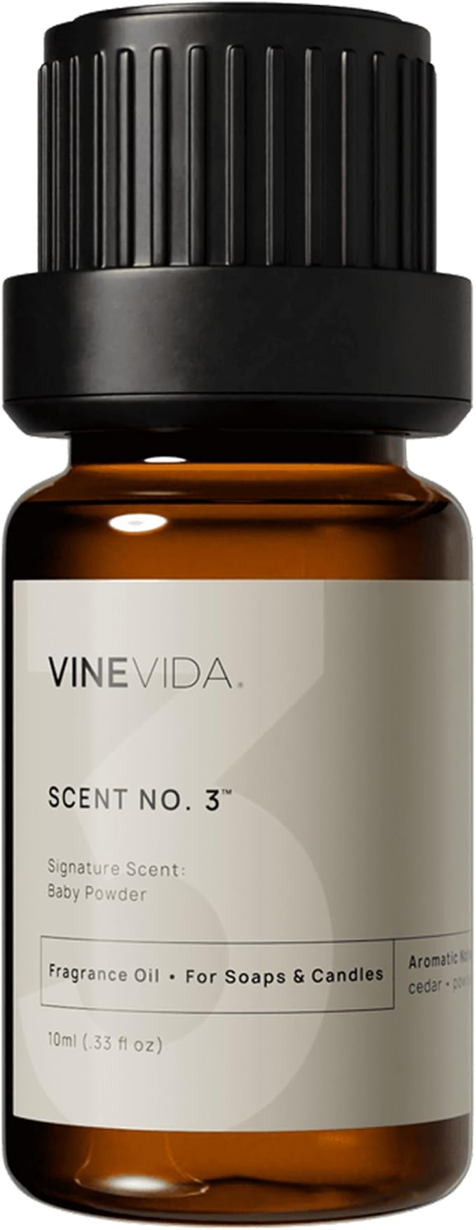 VINEVIDA [0.33oz] Scent No.3 Fragrance Oil for Candle Making and Soap Making - Premium Candle Scents for Soy Candles