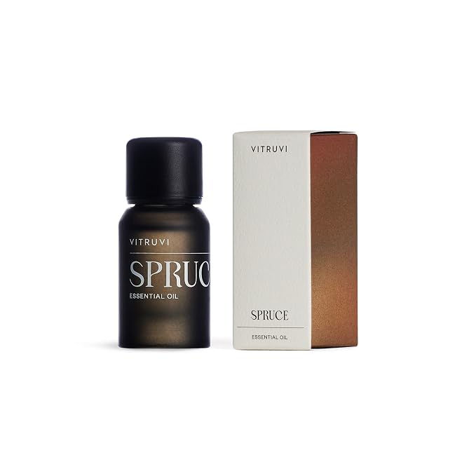 Vitruvi Spruce, 100% Pure Premium Essential Oil (0.3 fl.oz)