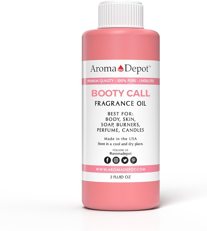 Boo ty Call Type 2oz. Fragrance Oil I Perfume I Skin Oil I Scented Oil. DIY Projects Such as Candles, Bath Bombs, Body Butters, Creams & Lotions. Few Drops in The Diffuser, Burners, or Warmers.