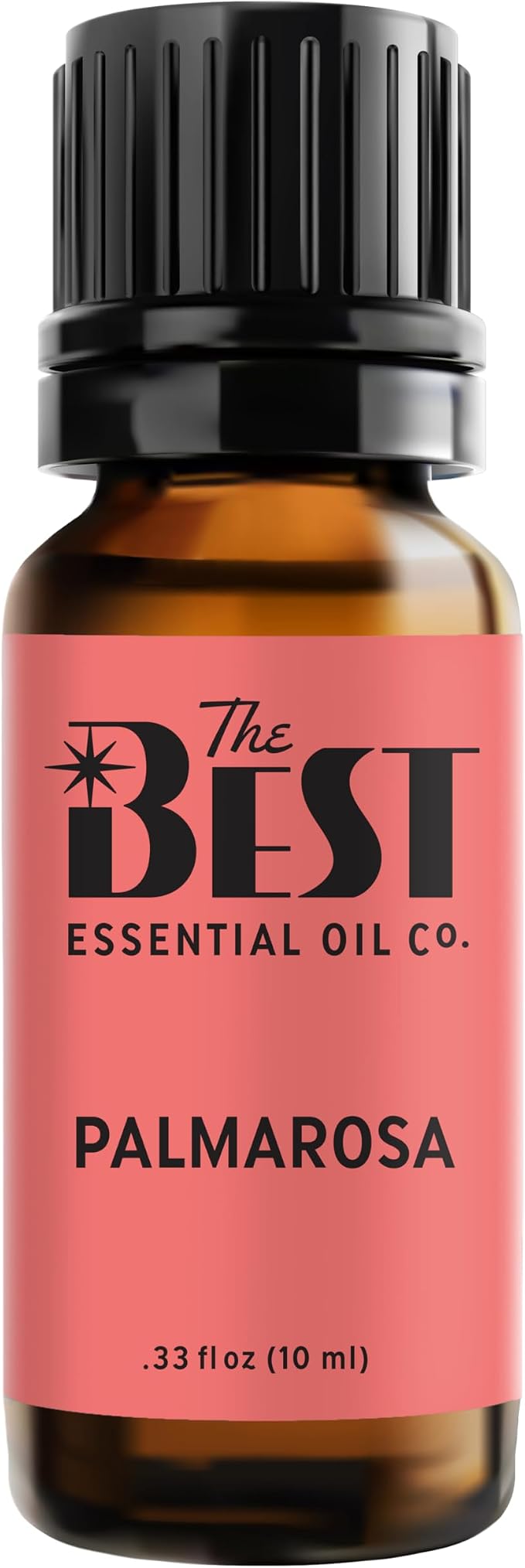 The Best Palmarosa Essential Oil- Premium Grade- 100% Pure & Natural for Aromatherapy, Diffuser, Spa, Massage, Air Freshener- 10 ml (.33 fl oz)