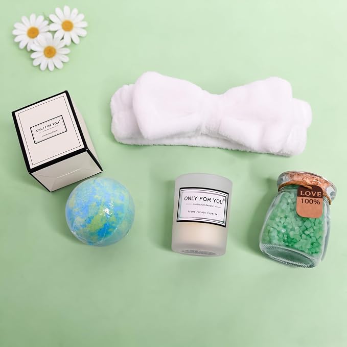 Self Care Gifts for Women, 16pcs Gift Baskets for Women Relaxing Spa Gifts Birthday Gift for Mom Care Package Valentines Day, Mothers Day, Christmas for Her Girlfriend Sister Wife