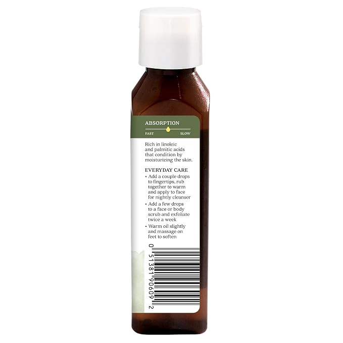 Aura Cacia Organic Skin Care Oil, Protecting Sesame, 4 Fluid Ounce