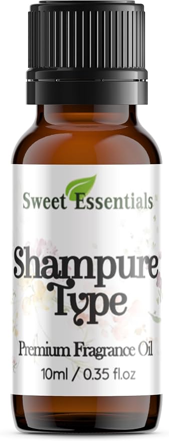 Shampure Type, 10ml (0.35fl oz) Premium Fragrance Oil, Aromatherapy, Diffuser, Crafts, Soap, Home Scents, Bath & Body, DIY Parfum and Much More. Versatile & Long-Lasting by Sweet Essentials