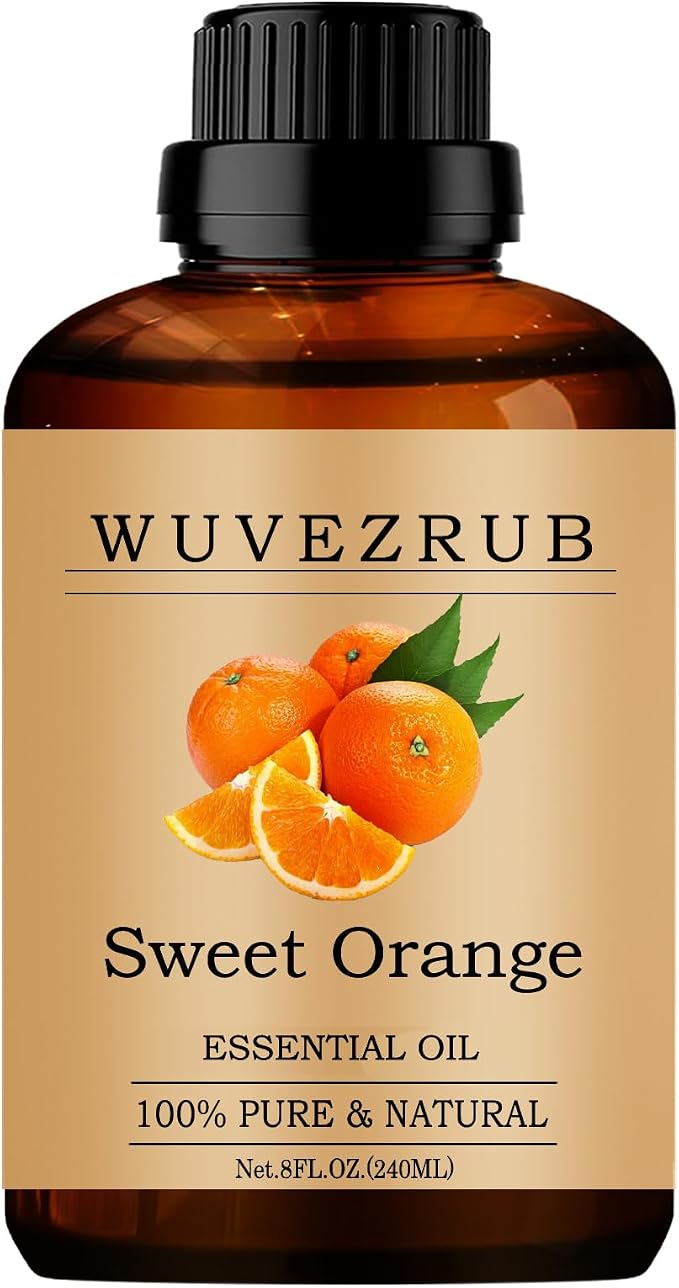 SweetOrange Essential Oils,240ML Pure and Natural Essential Oil for Aromatherapy Diffuser - SweetOrange /8 Fl Oz