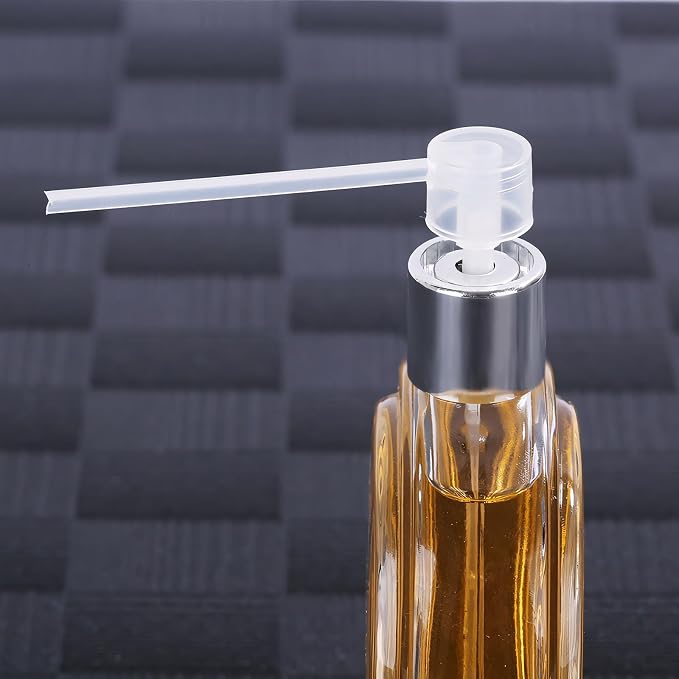 2 Set Perfume Refill Tool Kit, Plastic Perfume Syringe Extractor for Liquid Cologne Fragrance Sample Essential Oils, Travel Use