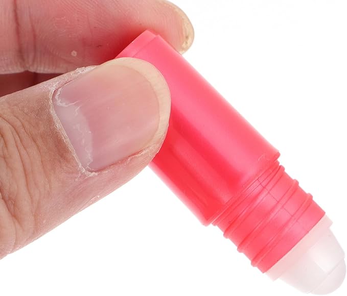 Healeved 20pcs 3ml Refillable Plastic Essential Oil Roll-on Bottles with Roller Balls for DIY Aromatherapy and Perfume, Portable Travel-friendly Empty Roller Bottles Kit Random Color