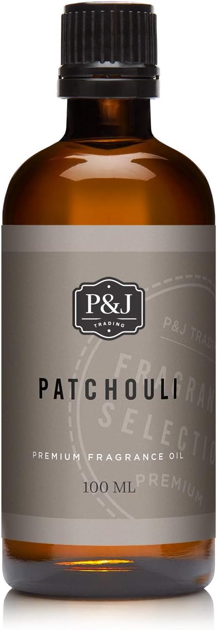 P&J Trading Fragrance Oil | Patchouli Oil 100ml - Candle Scents for Candle Making, Freshie Scents, Soap Making Supplies, Diffuser Oil Scents