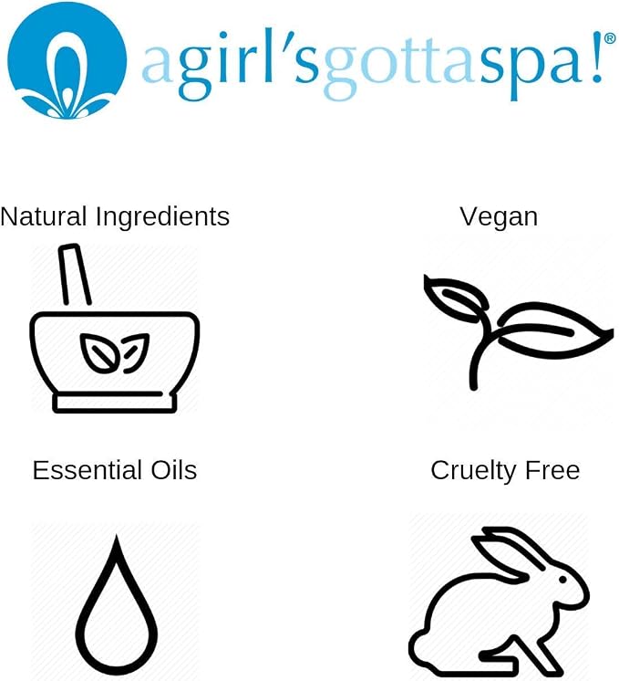 A Girl's Gotta Spa! Lavender Chamomile Soy and Coconut Wax Handpoured Candle with Essential Oils for Aromatherapy and Relaxing 4oz