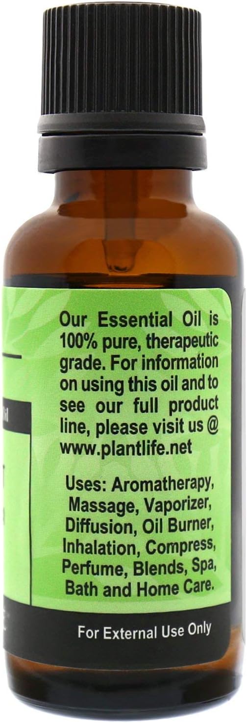 Plantlife Holiday Set 3-Pack (Peppermint, Cinnamon Leaf, and Pine) Aromatherapy Essential Oil Set - No Additives or Fillers - Made in California 10 ml