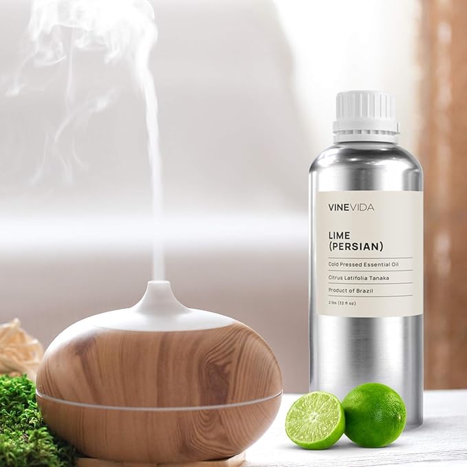 VINEVIDA Lime Essential Oil - 32 oz - DIY Candle Scents & Soap Making