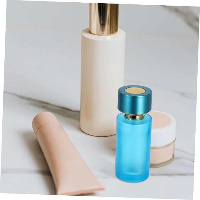 Travel-ready Perfume Refill Bottle 50ml Glass Spray Bottle Reusable for Fragrance Cosmetics Replacement Travel Size Perfume Container
