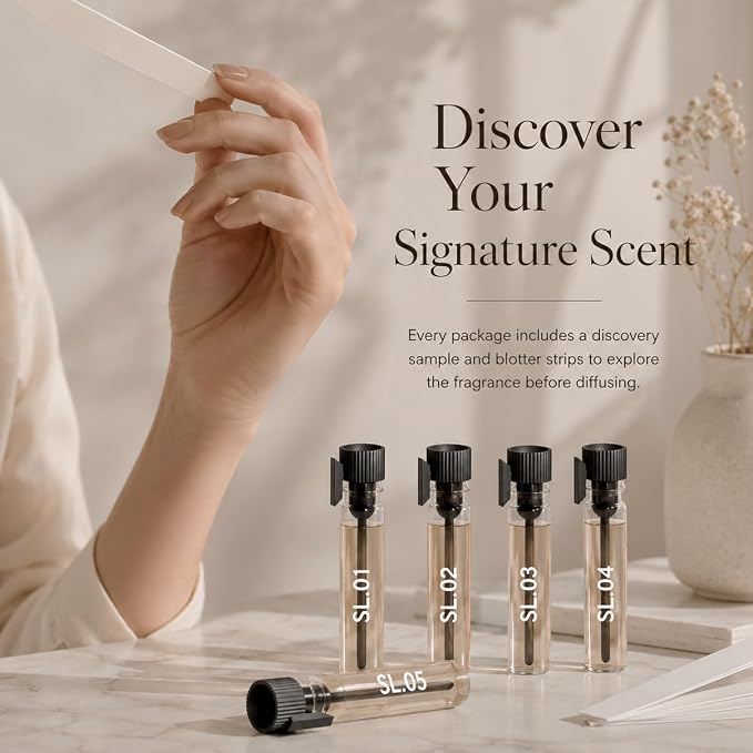 Hotel Diffuser Oil & Fragrance Scent Oil Inspired Baccarat - Essential Oil Blend for Home HVAC, Cold-Air & Ultrasonic Diffusers 15mL Glass Dropper Bottle with Luxury 5-Star Hotel Aromatherapy