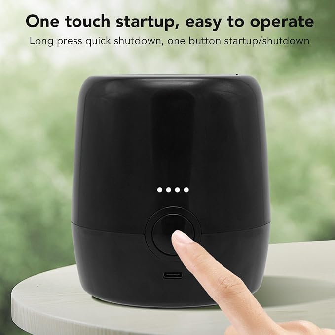 Portable Essential Oil Aromatherapy Diffuser, Cordless USB Charging Heat Diffuser, Battery for Outdoor Camping